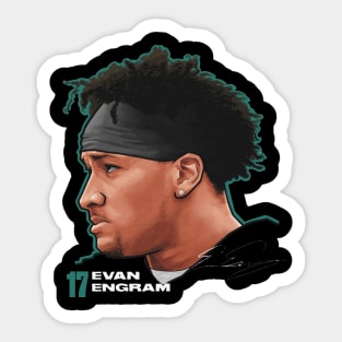 Evan Engram Jacksonvilles Profile Sticker